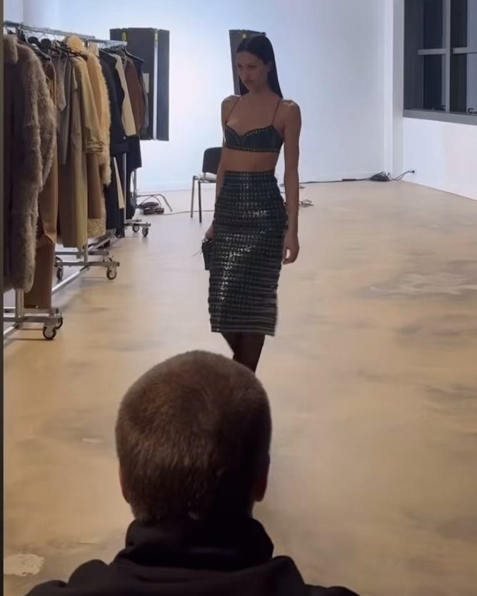 Ludovic de Saint Sernin, automne-hiver 2025. Fittings et casting du défilé